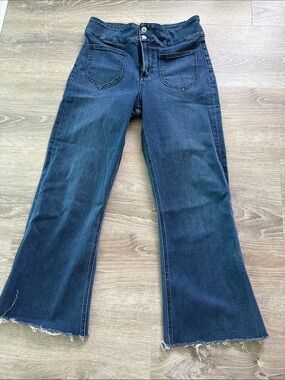 Tularosa wide leg crop jeans
